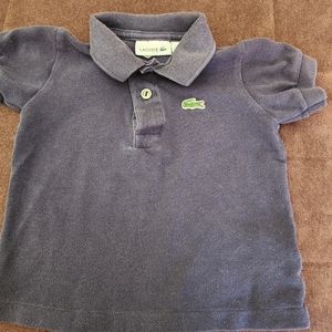Lacoste Polo Kid Shirt Grey